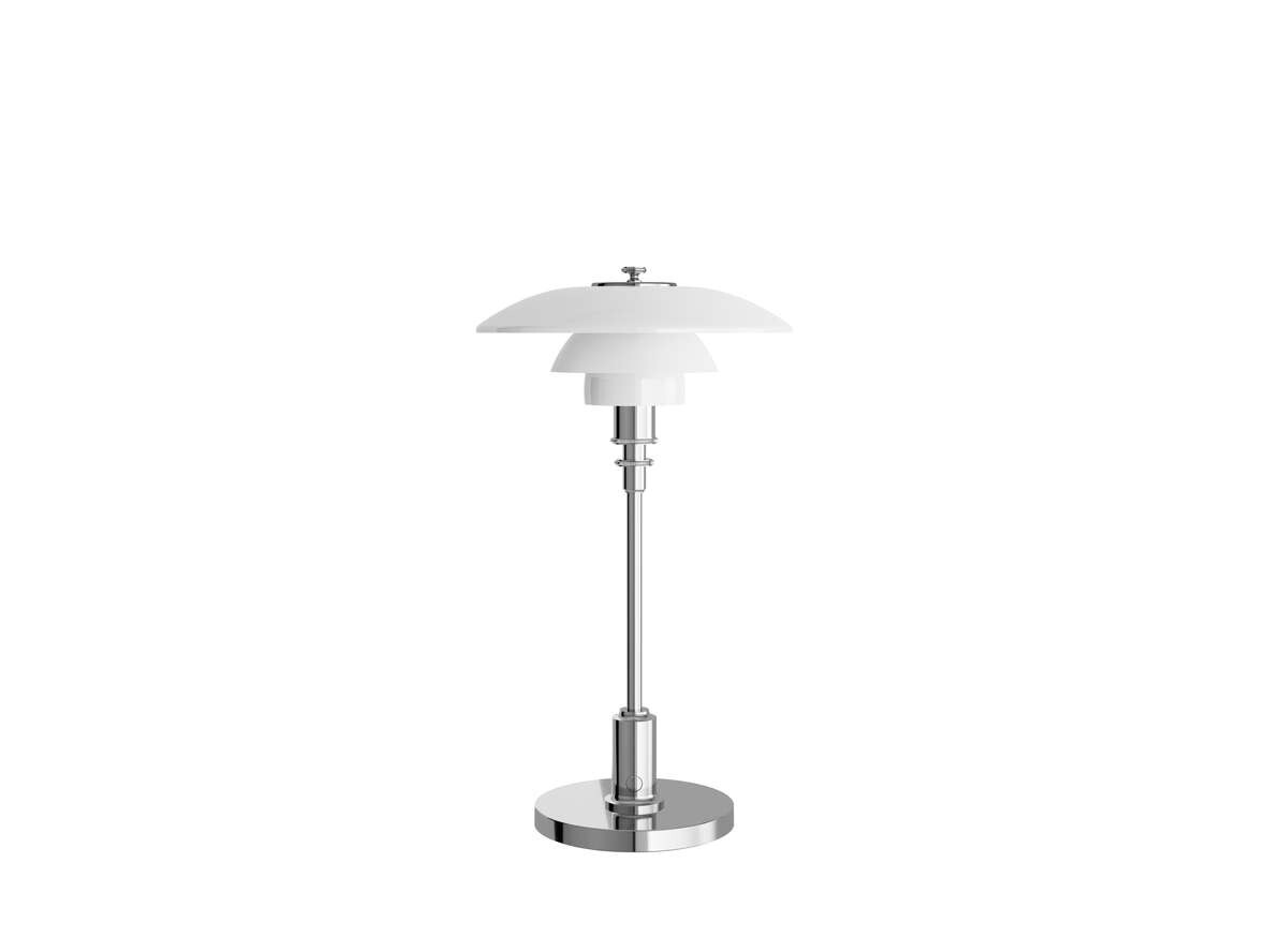 Louis Poulsen – PH 2/1 Portable Bordslampa High Lustre Chrome Plated