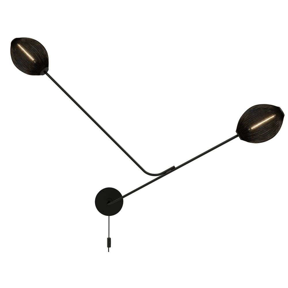 GUBI – Satellite Vägglampa Soft Black