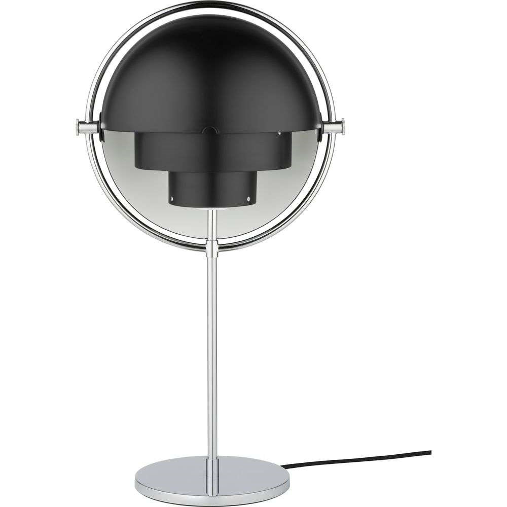 Gubi Multi-Lite Bordlampe Chrome/Black