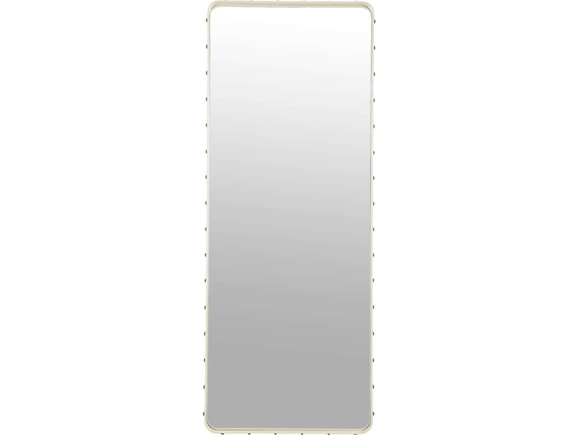 Bilde av Gubi - Adnet Wall Mirror Rectangular 70x180 Cream Gubi