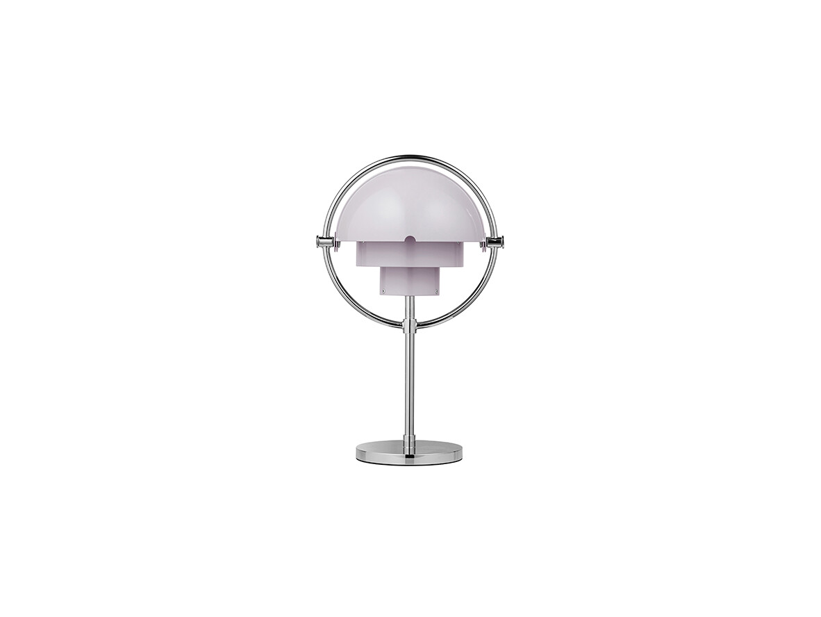 GUBI – Multi-Lite Portable Bordslampa Krom/Pale Lilac