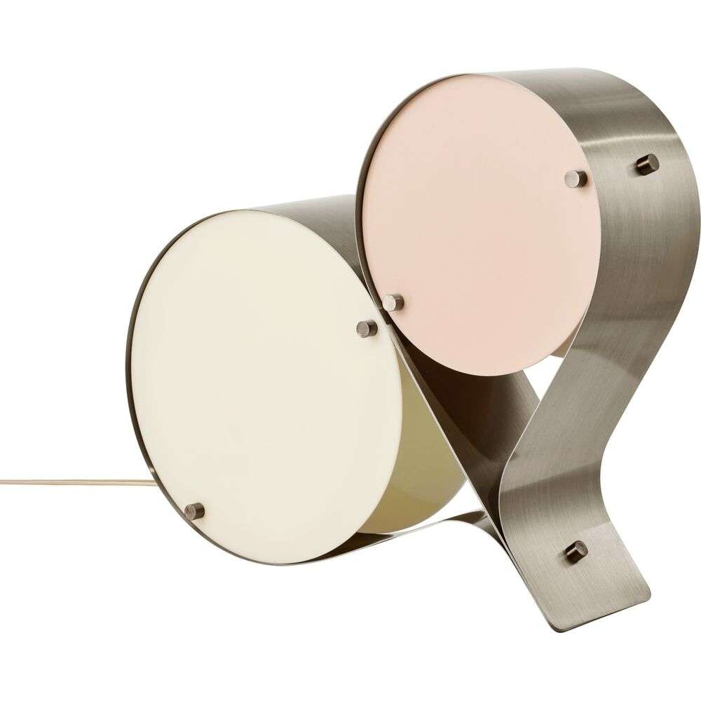 GUBI – Coppia Bordslampa Brons Stål/Ivory/Blush