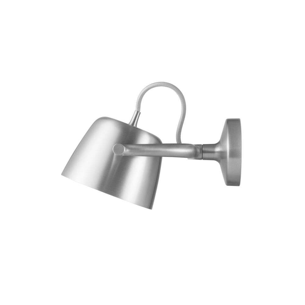 Normann Copenhagen – Tub Vägglampa Aluminium