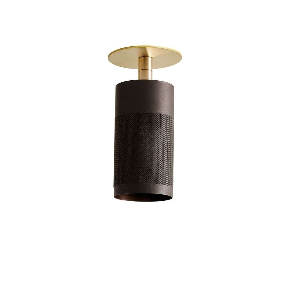 Thorup Copenhagen - Patrone Recessed Taklampe w/Coverplate Browned Brass