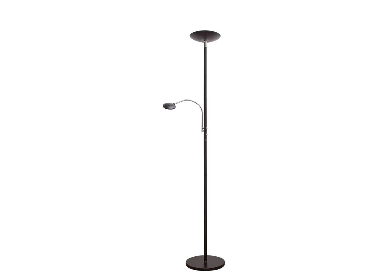 Lindby – Malea LED Golvlampa w/Arm Black