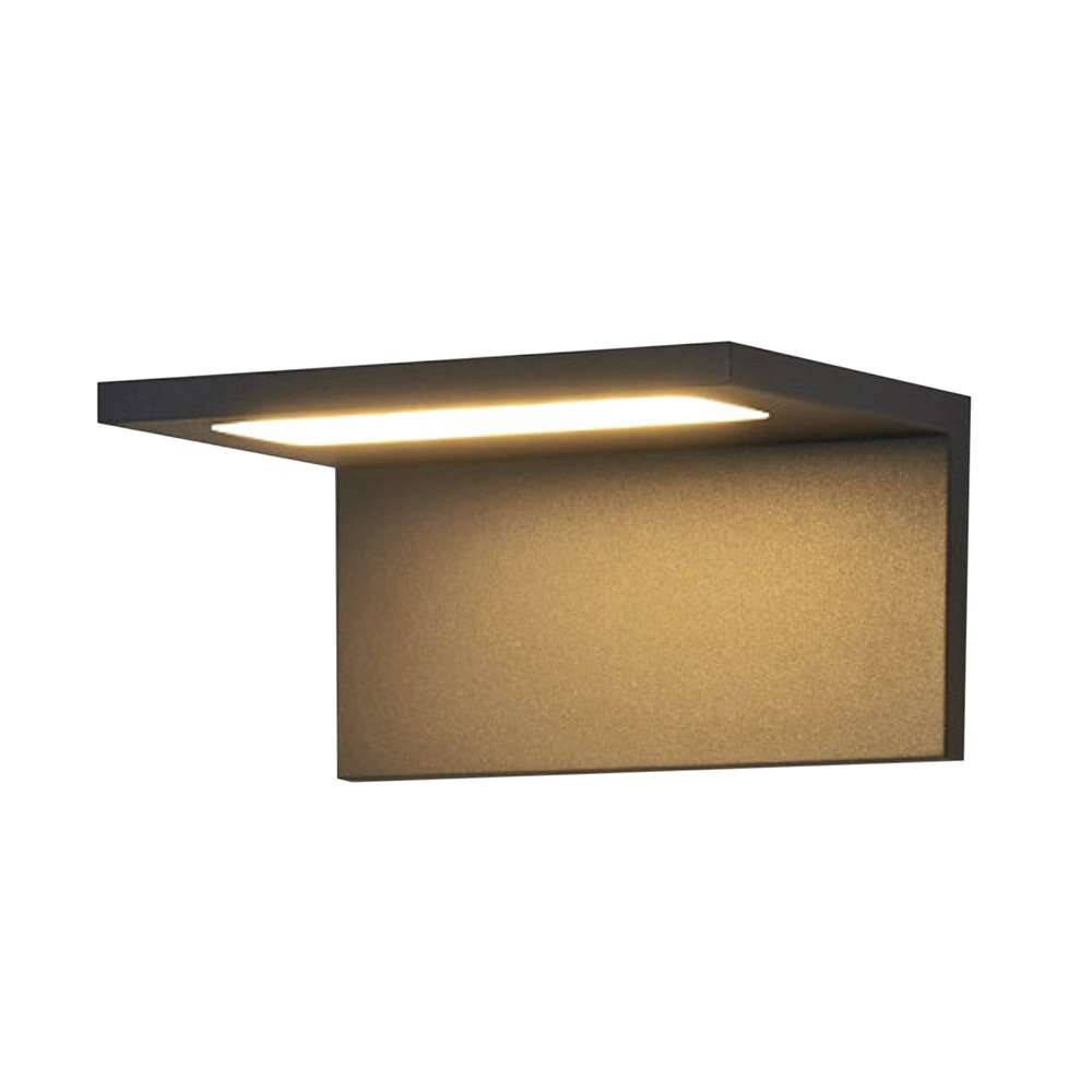 Lucande – Caner LED Utomhus Vägglampa Graphite