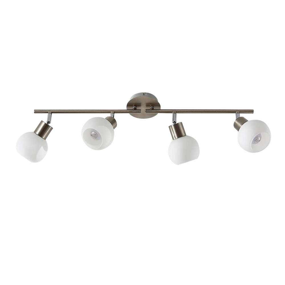 Lindby – Elaina 4 Plafond Nickel