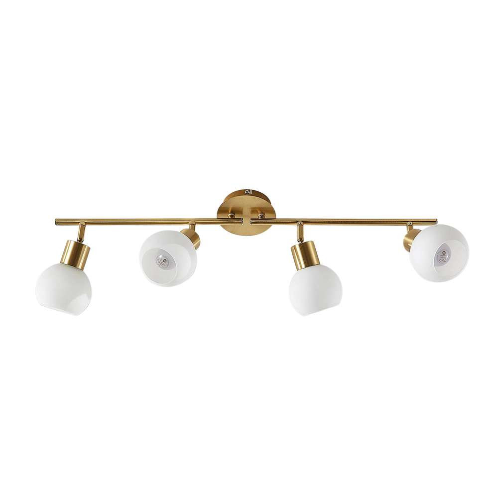 Lindby Eleina 4 Loftlampe Brass