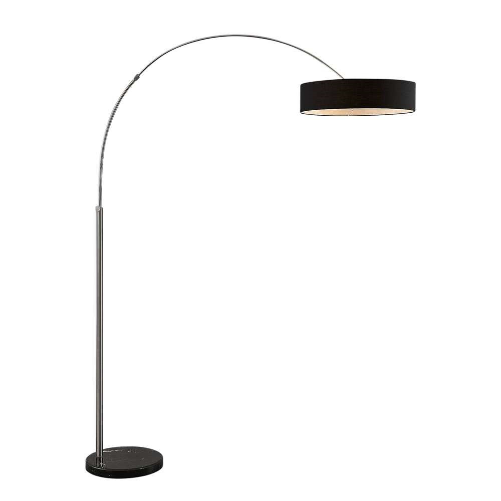 Lindby Shing Gulvlampe Nickel/Black