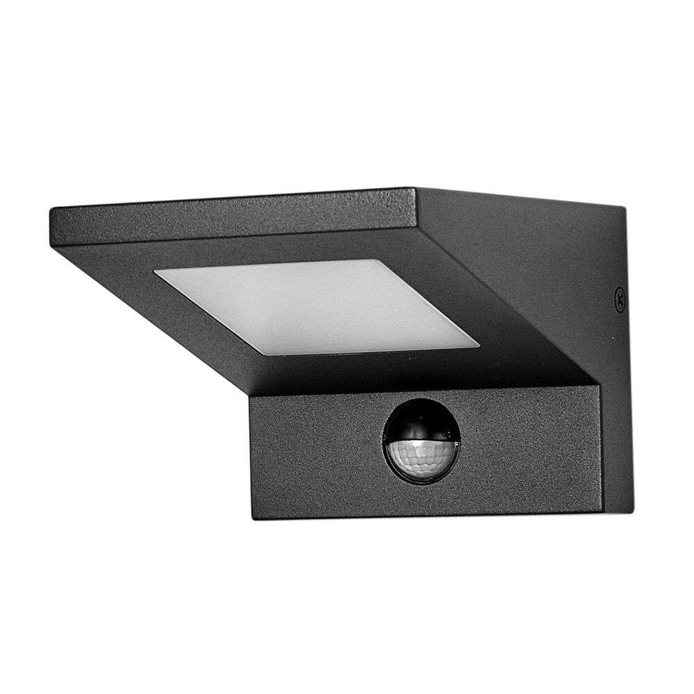 Lucande – Levvon LED Utomhus Vägglampa w/Sensor Graphite