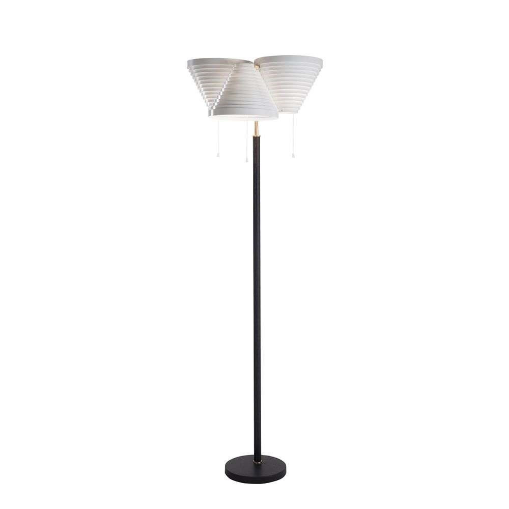 Artek A809 Gulvlampe Polished Brass