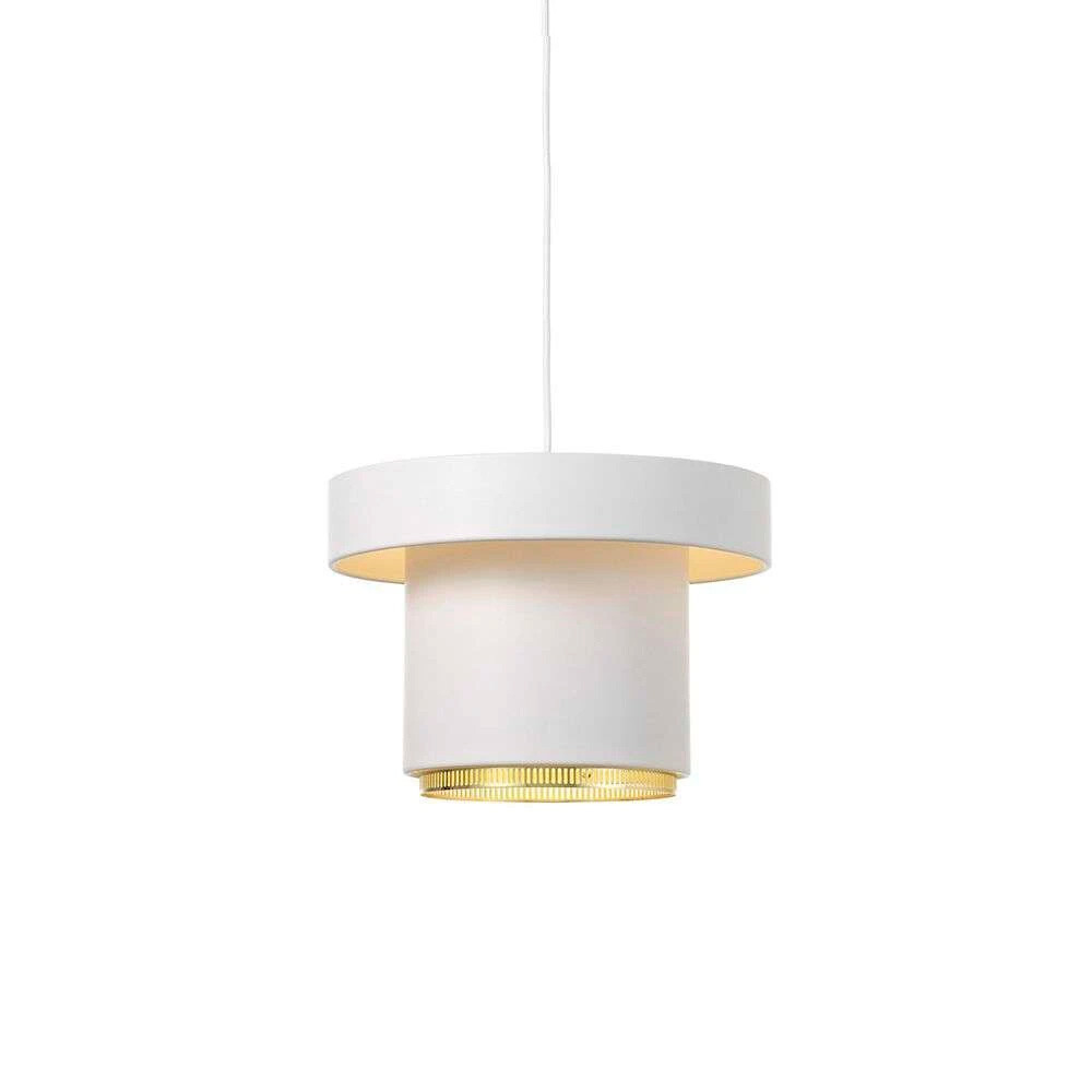 Artek – A201 Taklampa White/Brass Artek