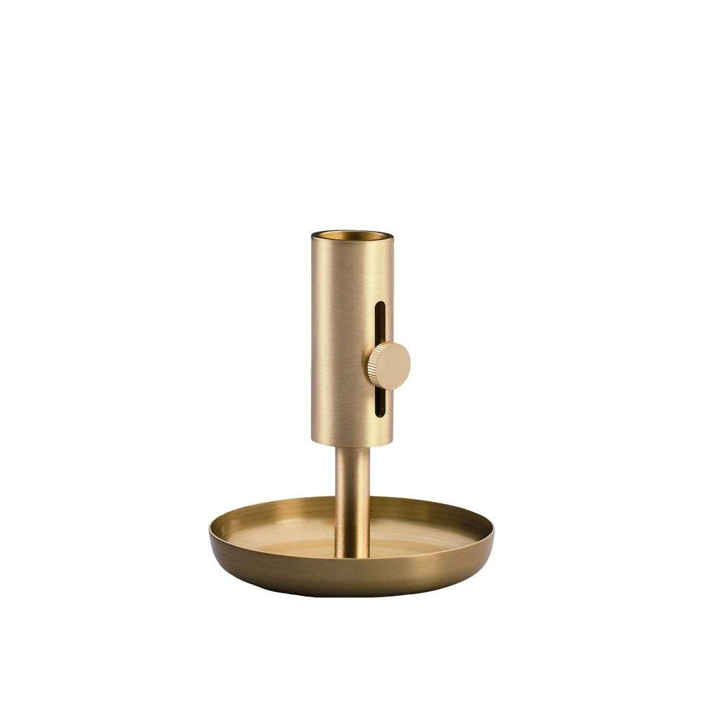 Northern Granny Candle Holder Low Brass