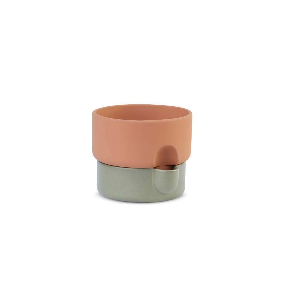 Northern Oasis Flowerpot Medium Green/Terracotta