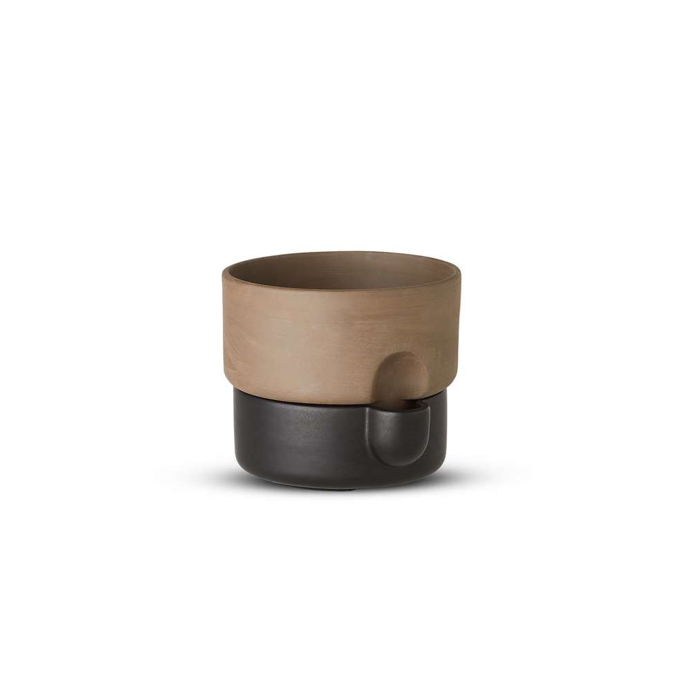 Northern Oasis Flowerpot Medium Black/Brown