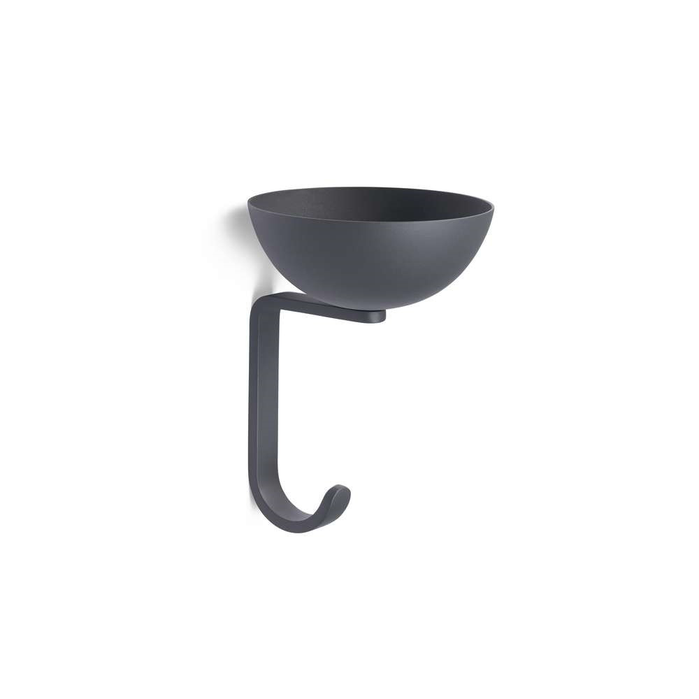 Northern Nest Wall Hook Dark Grey