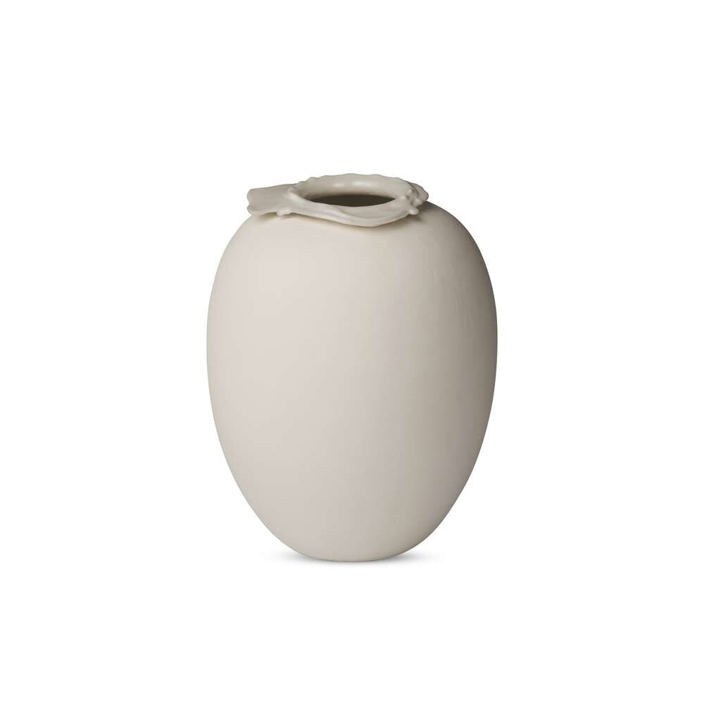 Bilde av Northern - Brim Vase H28 Beige Ceramics