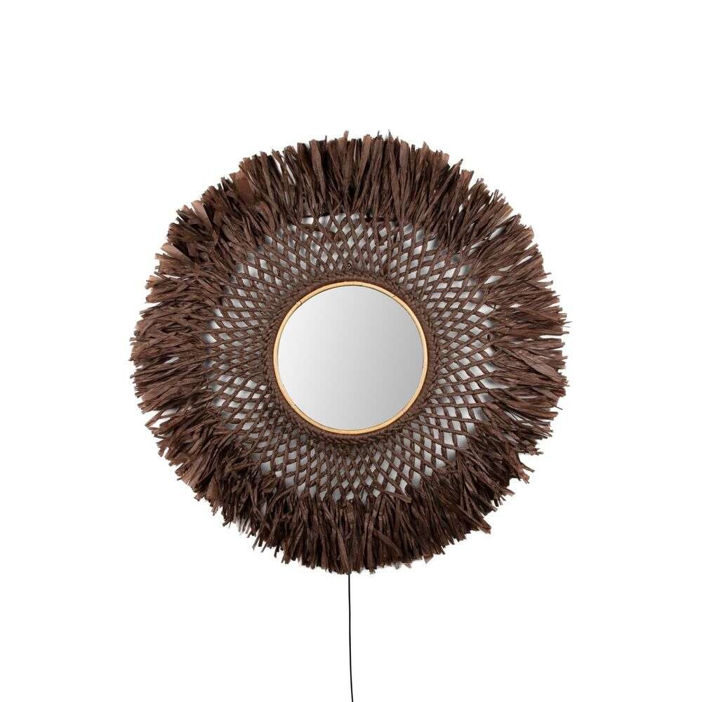 Globen Lighting – Boho Væglampe Brown