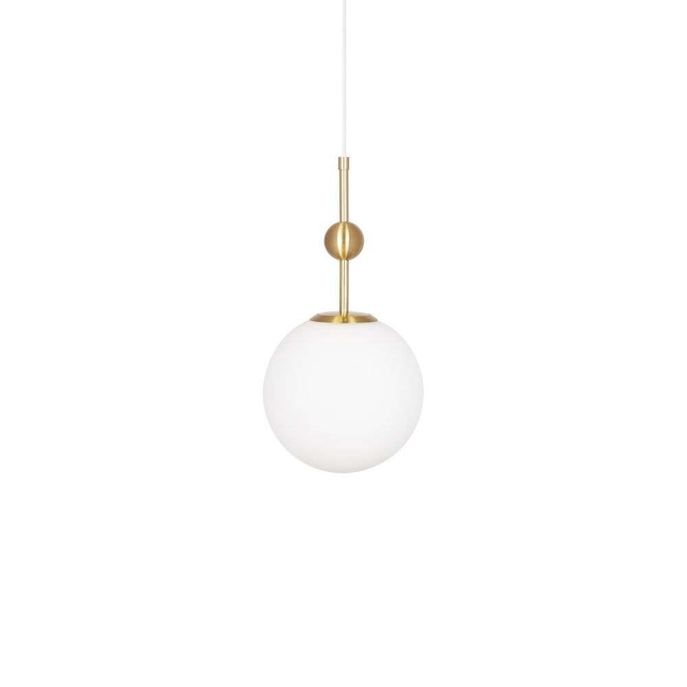 Globen Lighting – Astrid 20 Pendel Brushed Brass/White