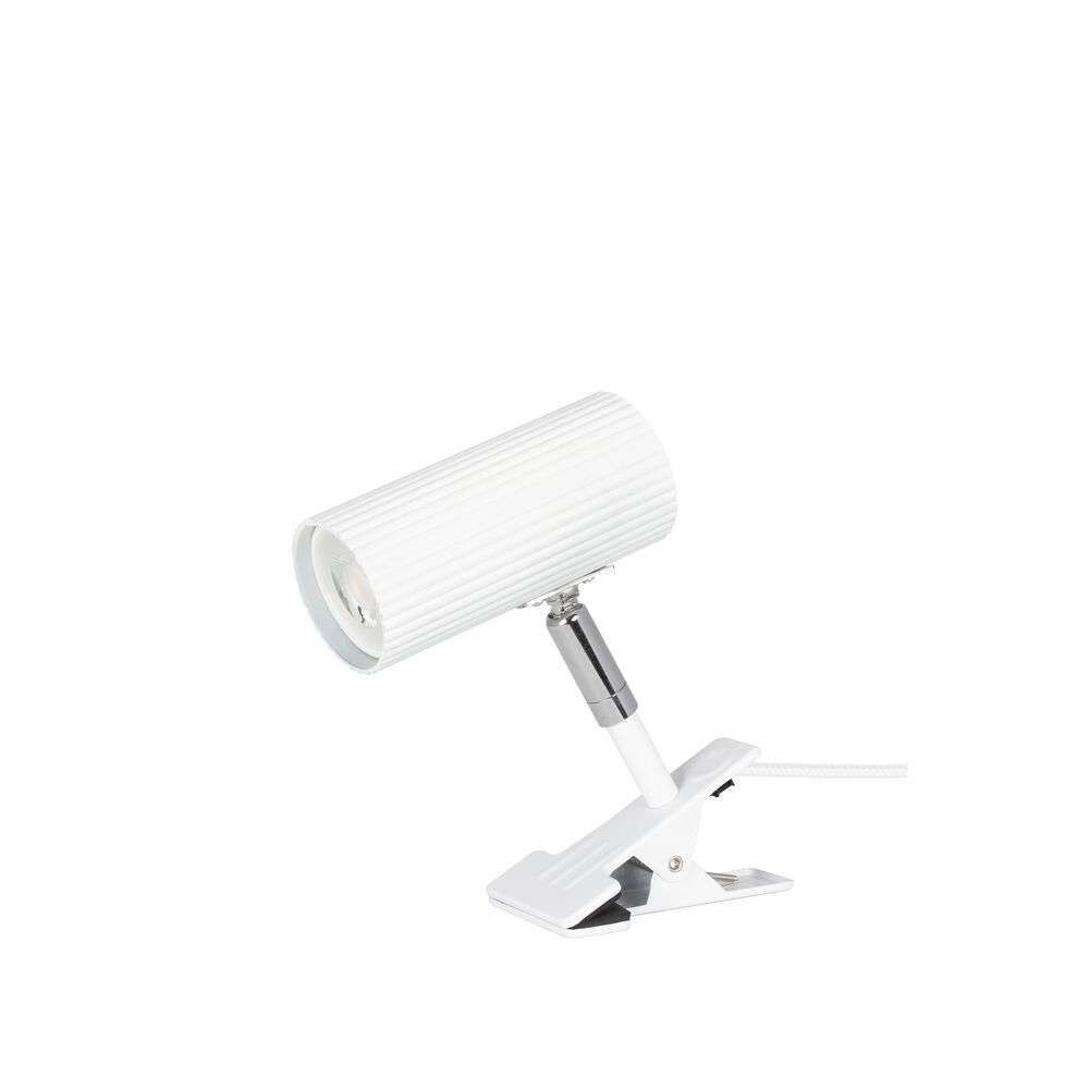 Globen Lighting – Hubble Vägglampa w/Clamp Vit