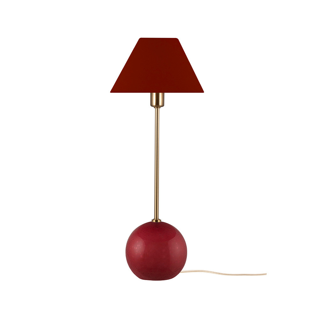 Globen Lighting – Iris 20 Bordslampa Burgundy