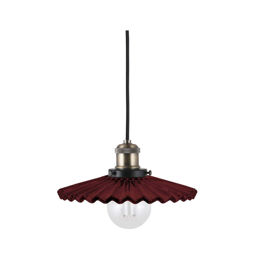 Globen Lighting – Cobbler 25 Taklampa Burgundy