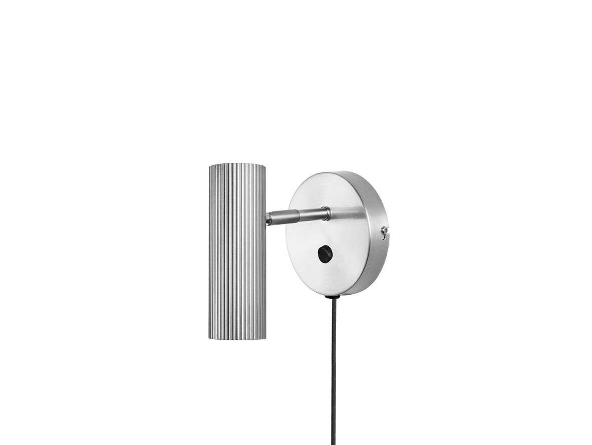 Globen Lighting – Hubble Vägglampa Brushed Steel