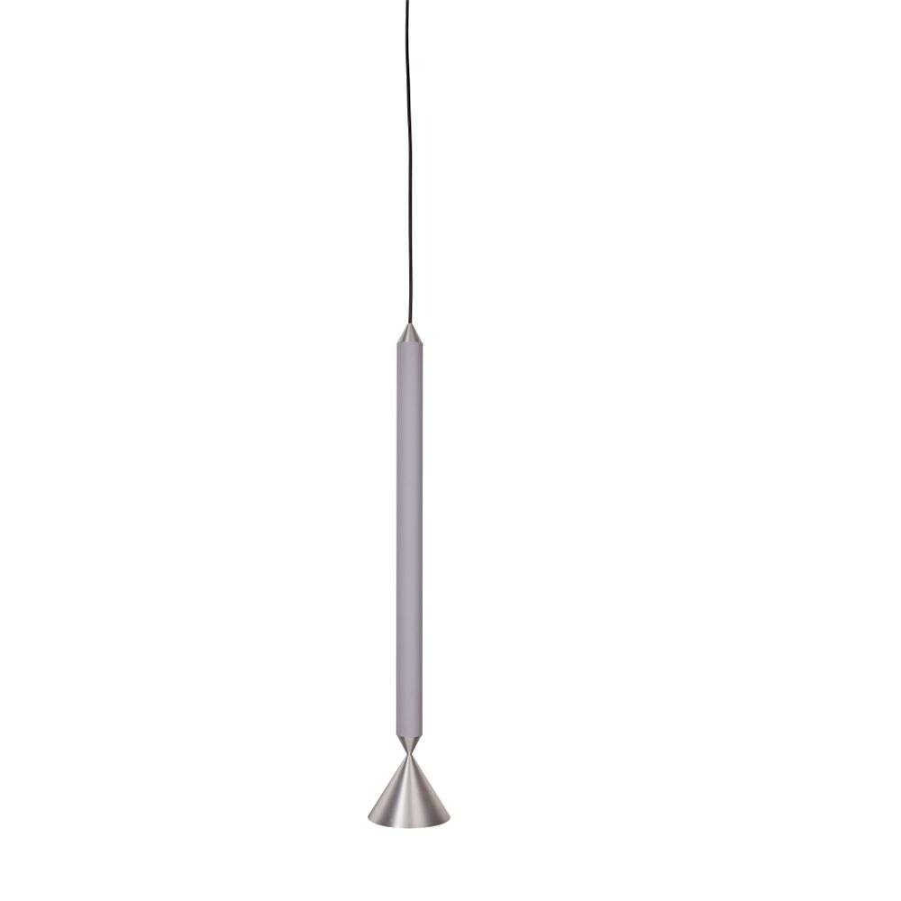 Pholc – Apollo 59 Taklampa Light Grey/Polished Aluminium