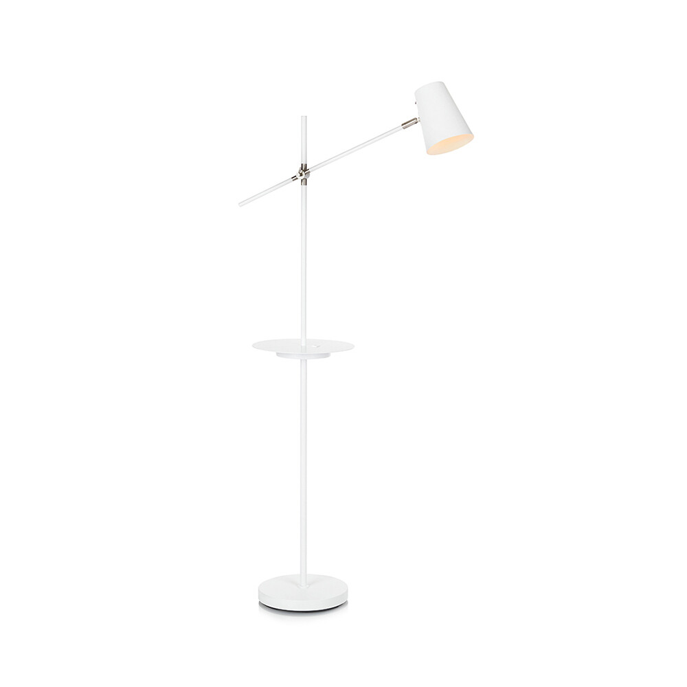 Markslöjd – Linear Golvlampa USB Vit