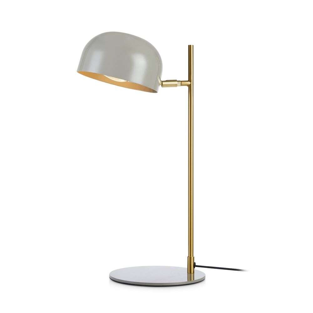 Markslöjd – Pose Bordslampa Grey/Brushed Brass Markslöjd