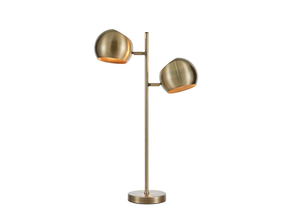 Markslöjd – Edgar 2 Bordslampa Antique Brass