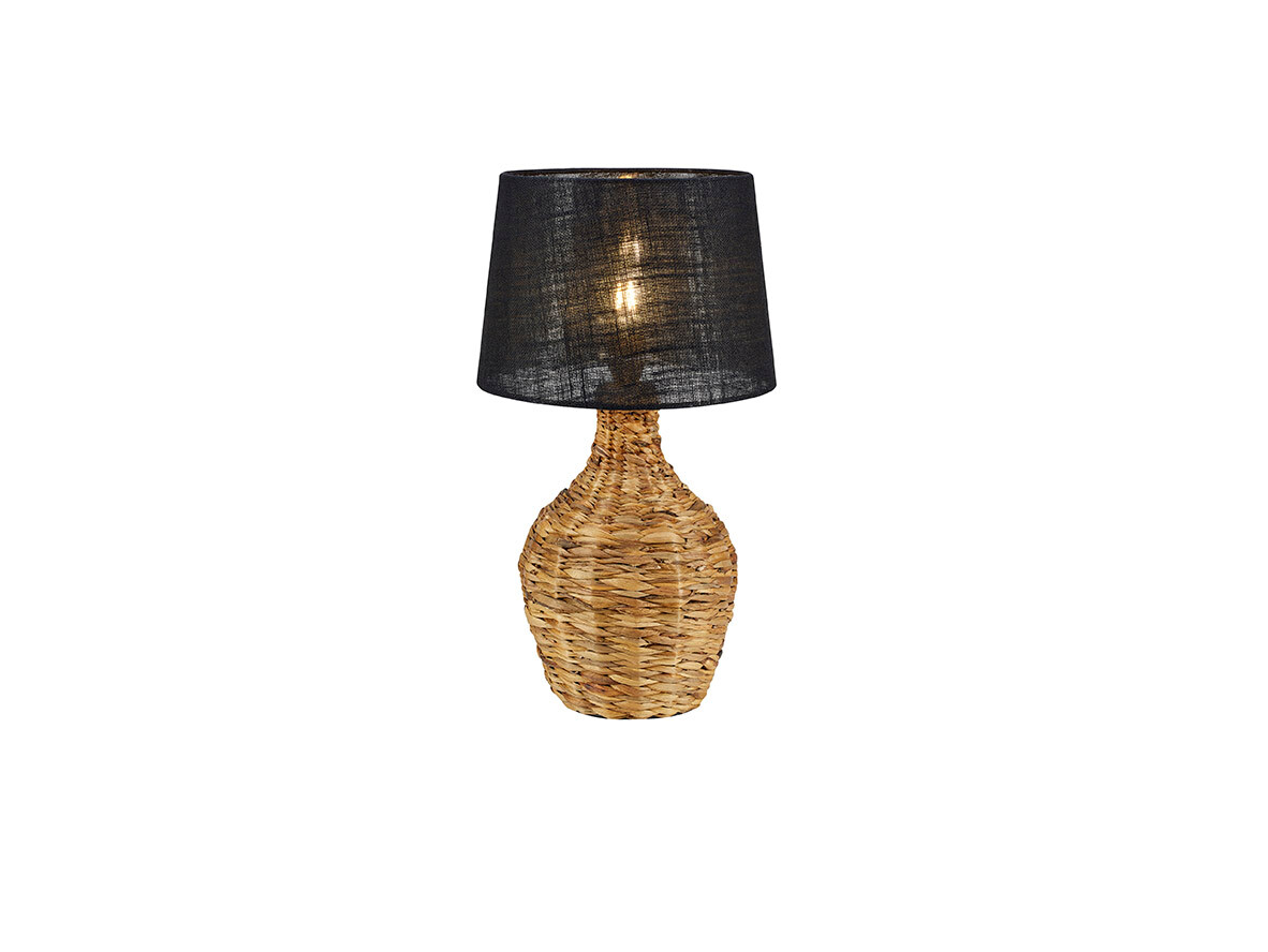 Markslöjd – Paglia 1 Bordslampa Black/Natural Markslöjd