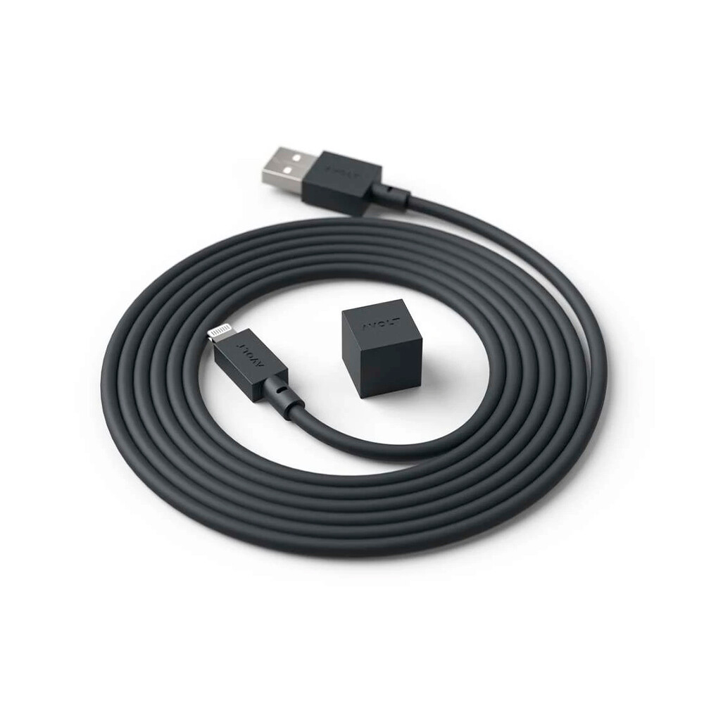 Avolt – Cable 1 USB A 1,8m Stockholm Black