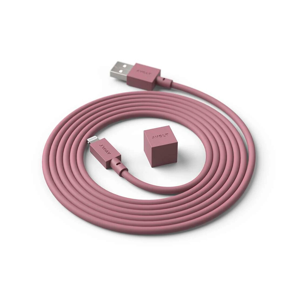 Avolt – Cable 1 USB A 1,8m Rusty Red Avolt