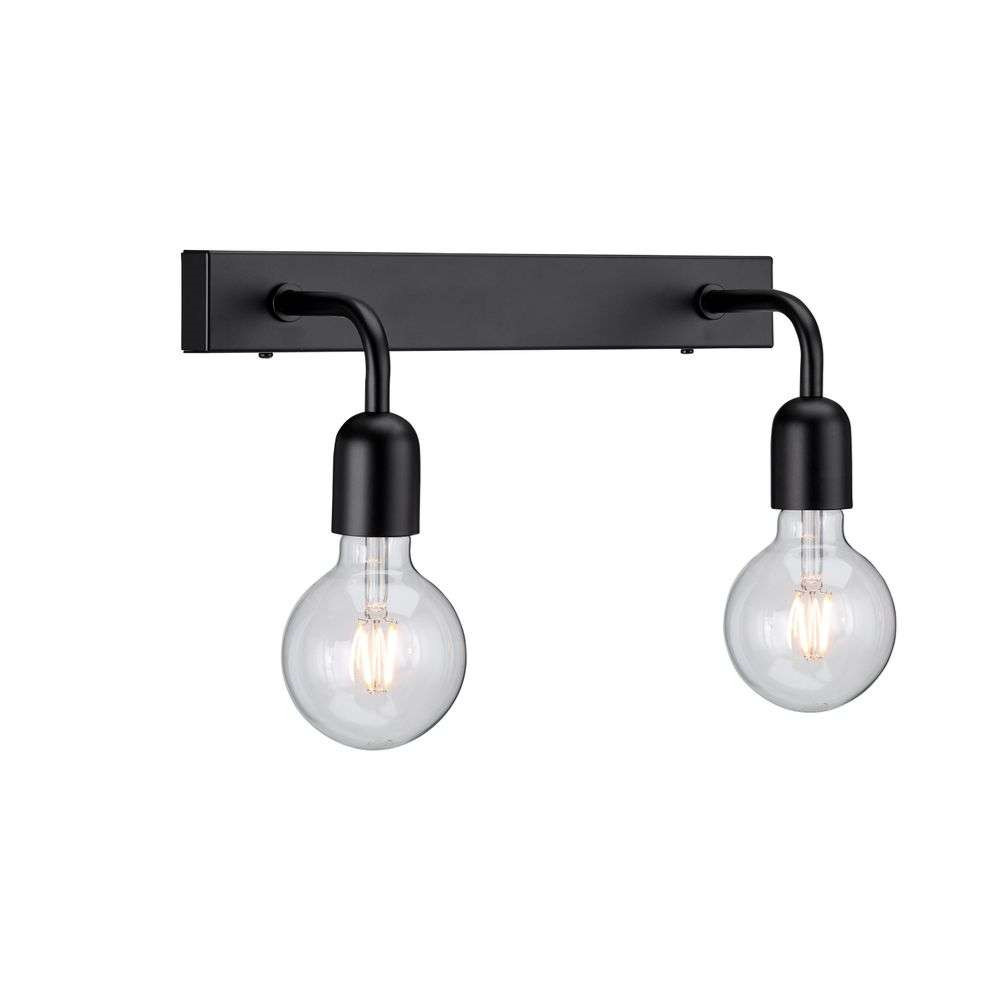 Belid – Regal 2 Vägglampa Matt Black Belid