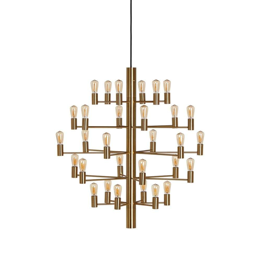 Herstal – Manola 30 Ljuskrona Satin Brass