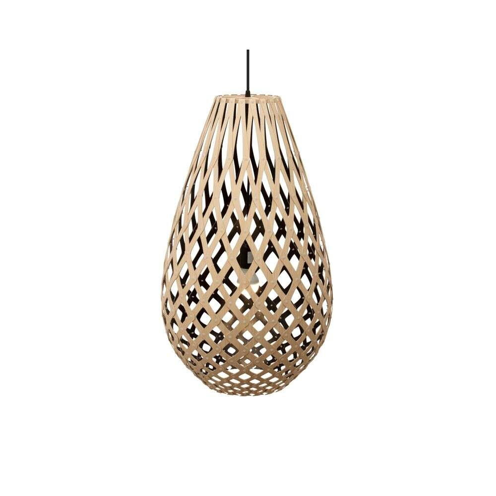 David Trubridge – Koura Taklampa H75 Svart 1 Sida