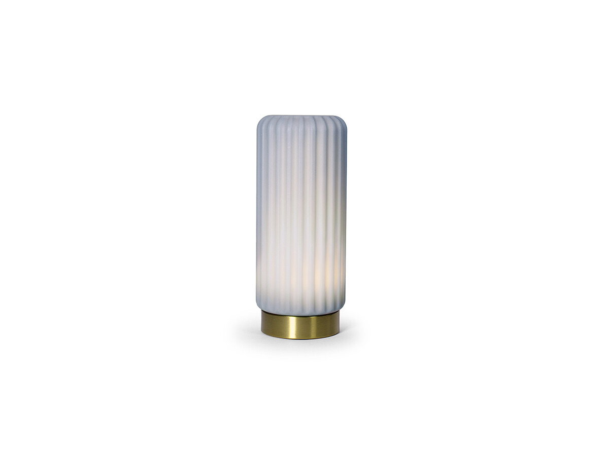 Atelier Pierre – Dentelles 29 Portable Bordslampa Ø12 Blueberry/Gold Atelier Pierre