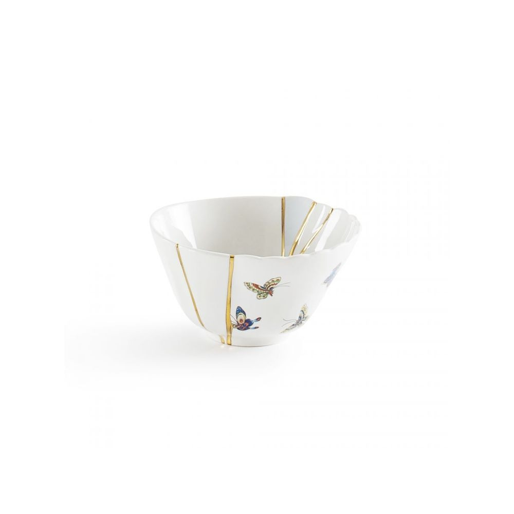 Seletti Kintsugi N’2 Bowl In Porcelain