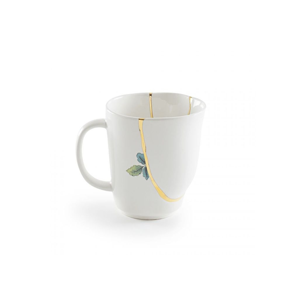 Seletti Kintsugi N’1 Mug In Porcelain