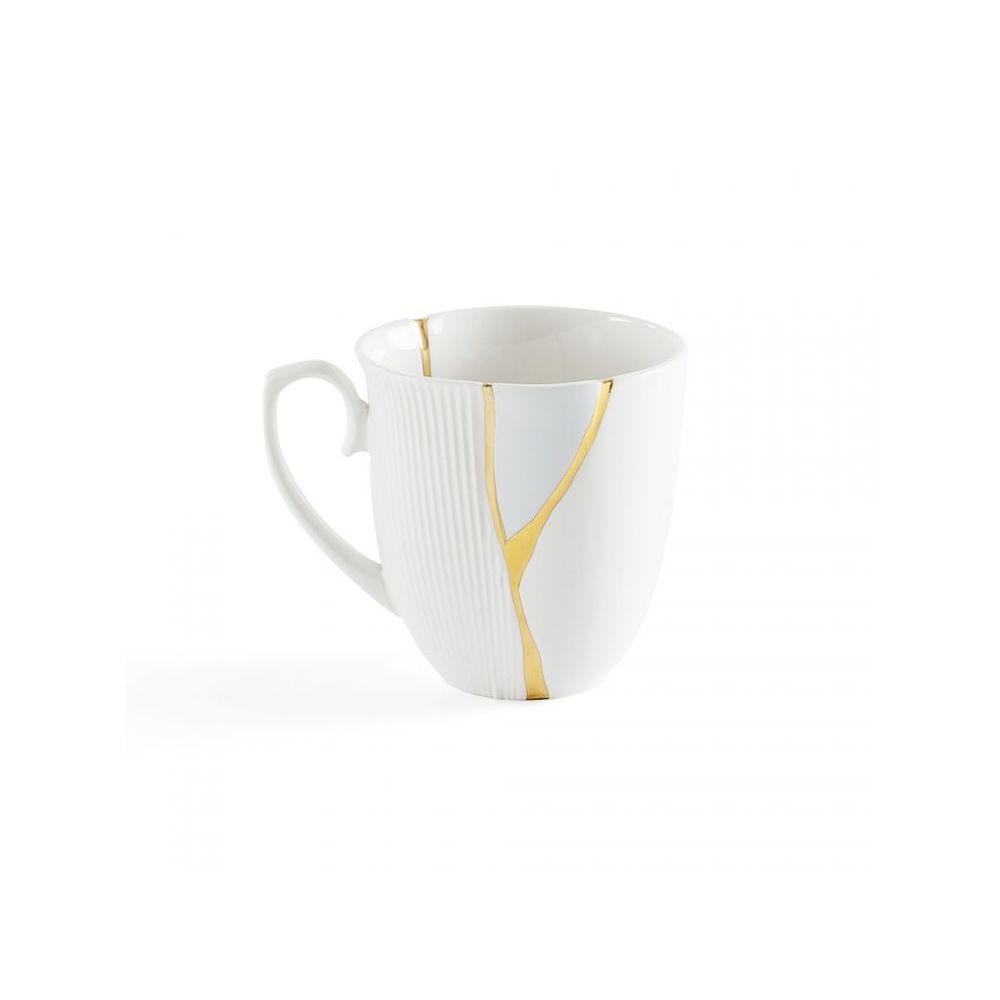 Seletti Kintsugi N’2 Mug In Porcelain