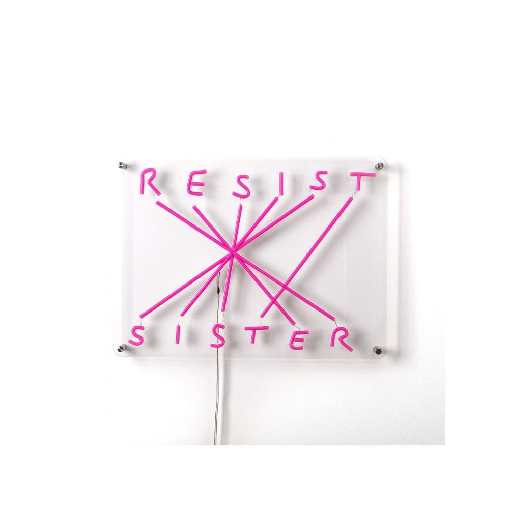 Seletti – Resist-Sister LED-Sign