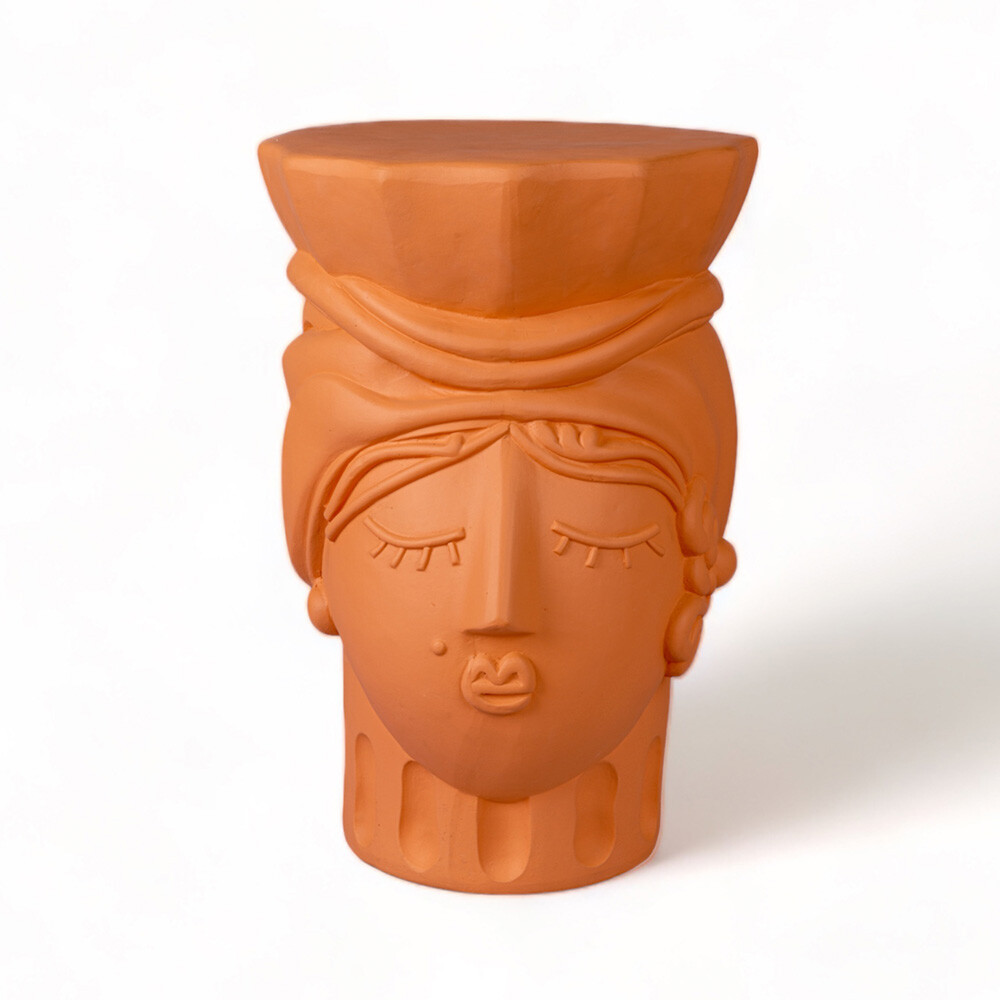 Seletti – Magna Graecia Woman Stool Terracotta