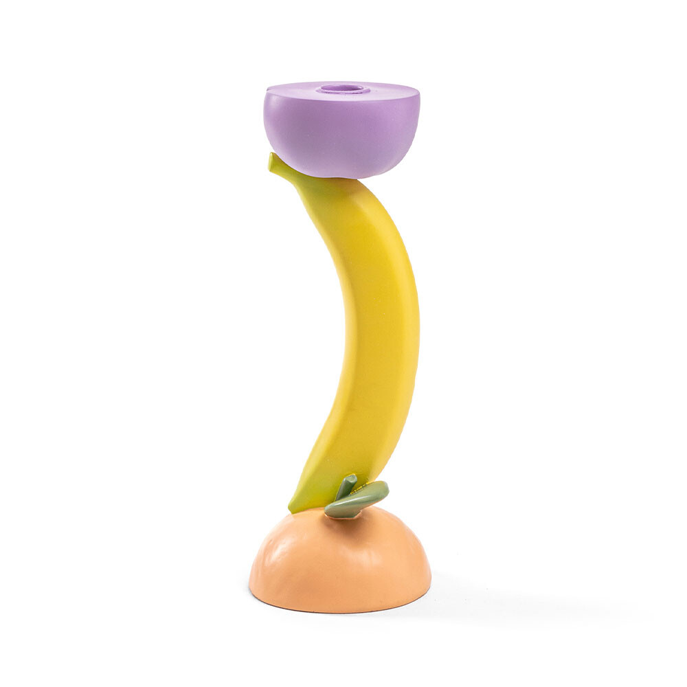 Seletti - Vitamin Banana Kerzenhalter Multi-Farbigen