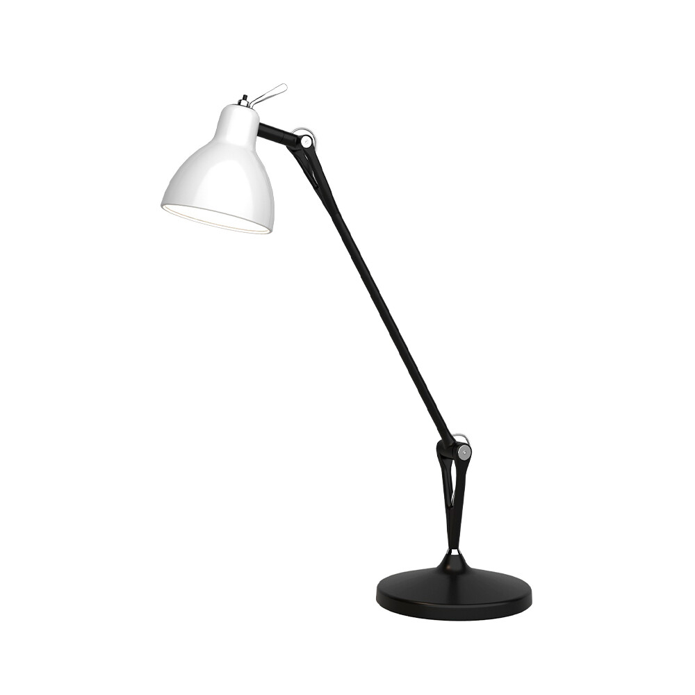 Rotaliana – Luxy T1 Bordslampa Svart/Blank Vit