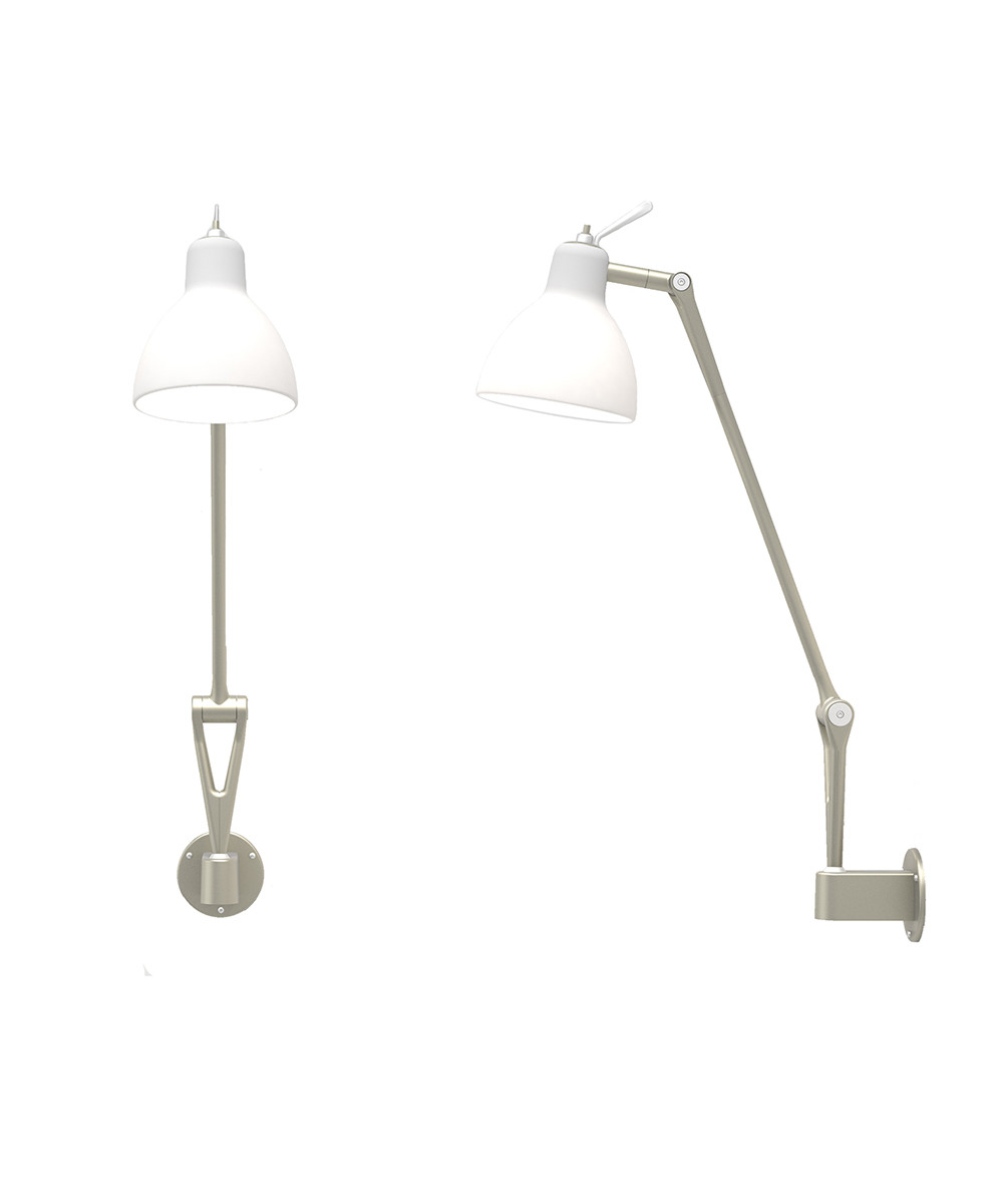 Rotaliana Luxy W1 Væglampe Light Bronze/Satin White