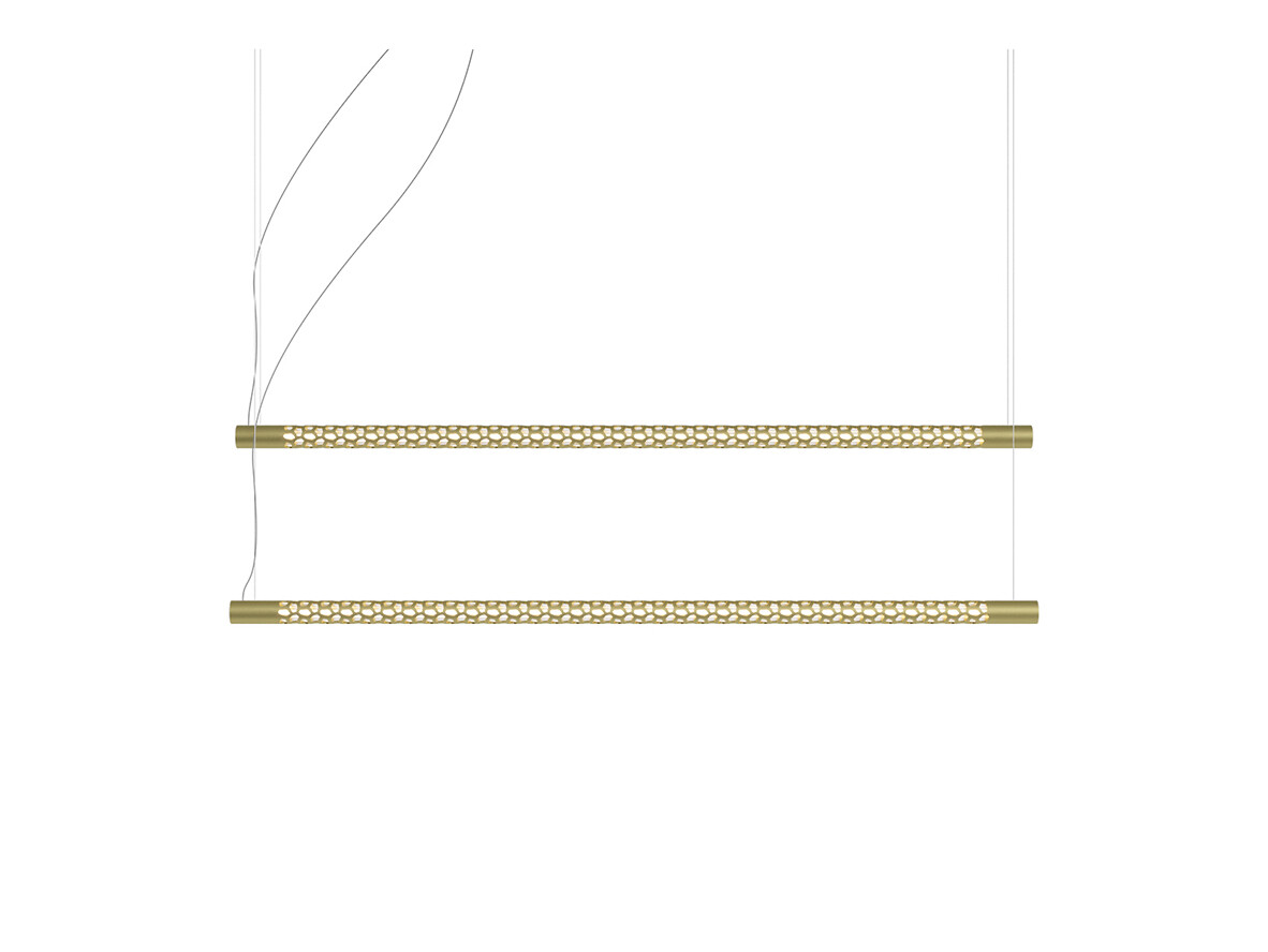 Rotaliana – Squiggle H10 Taklampa 2700K Gold Rotaliana