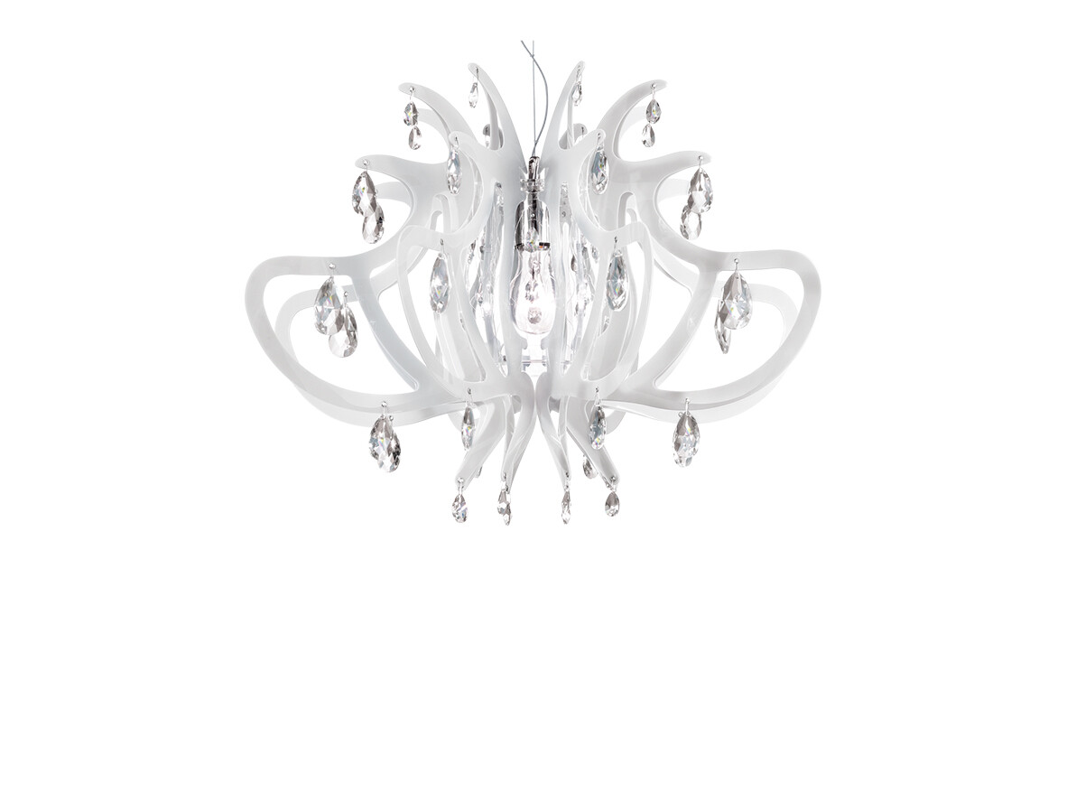 SLAMP - Lillibet Suspension Blanc/Transparent