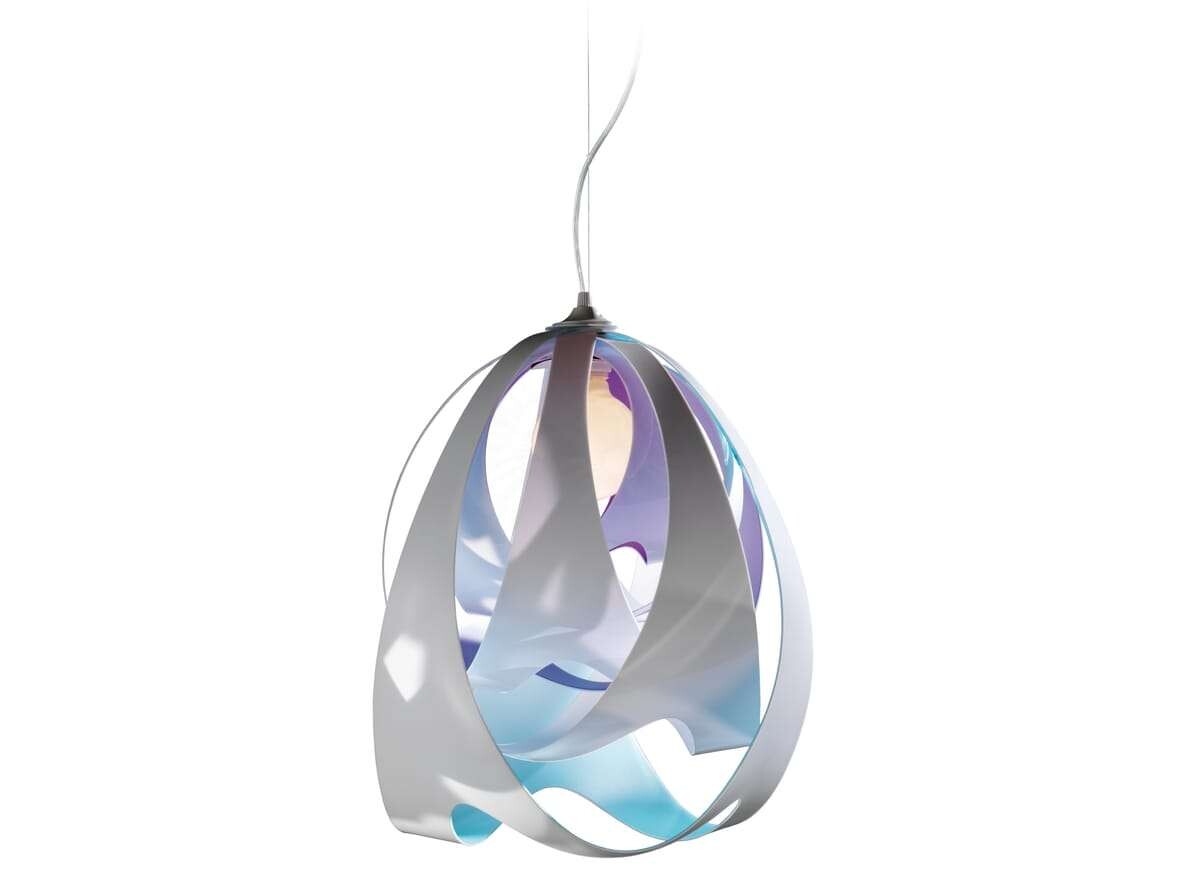 Slamp – Goccia Taklampa Prisme (Opal)