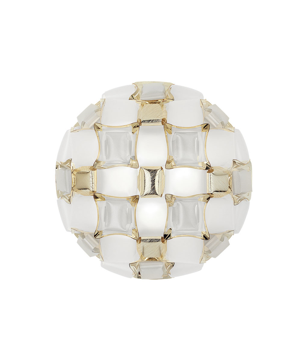 Slamp Mida Loftlampe/Væglampe White/Gold